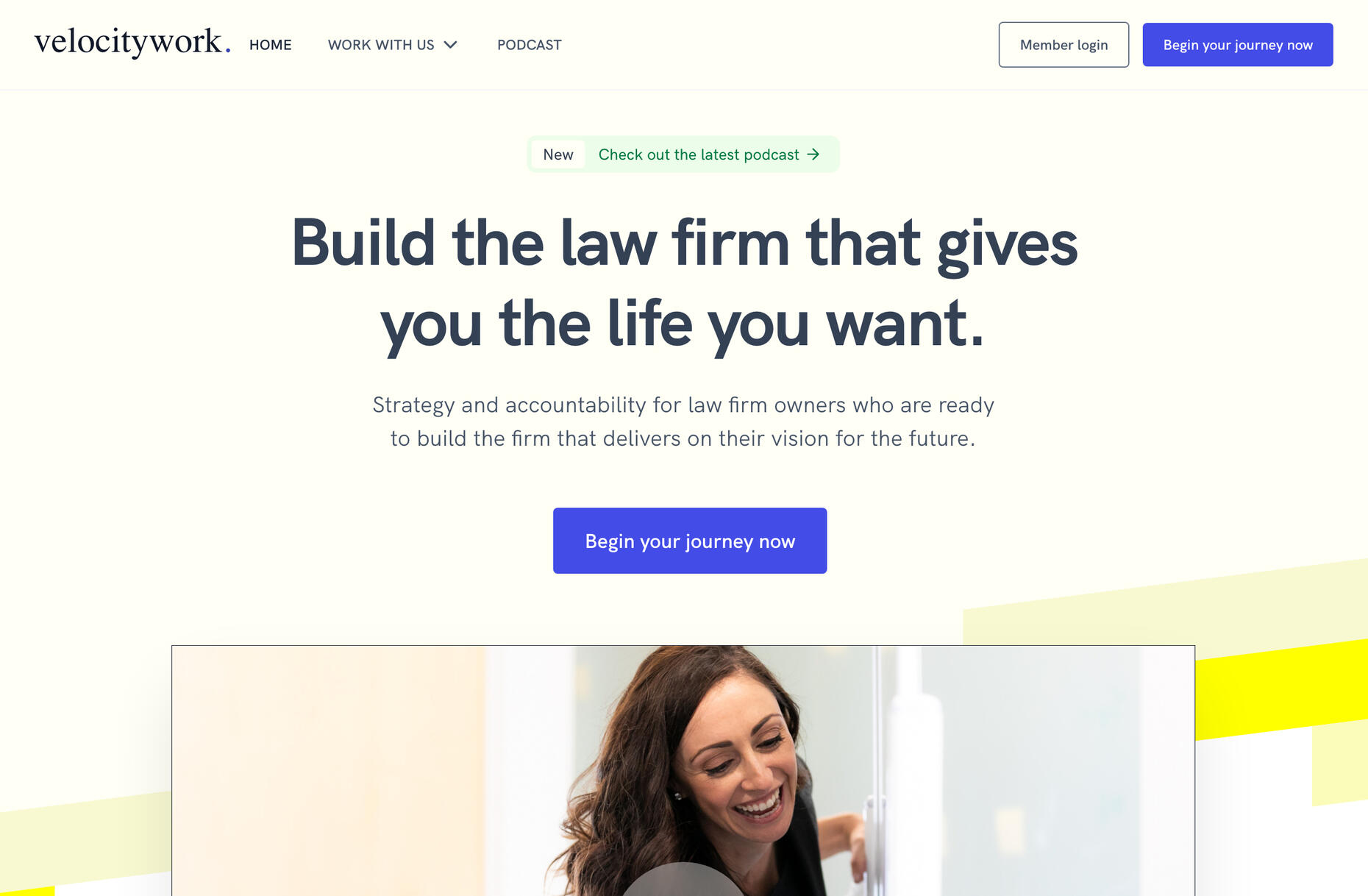 Velocity Work - Accountability & Strategy for Law Firm Owners